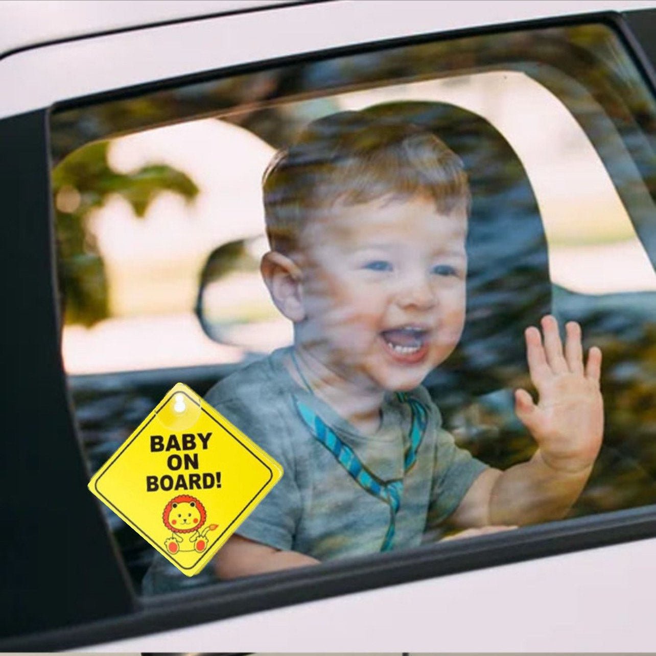 bébé à bord - Babycare - Autocollant De Sécurité - Bambin calin