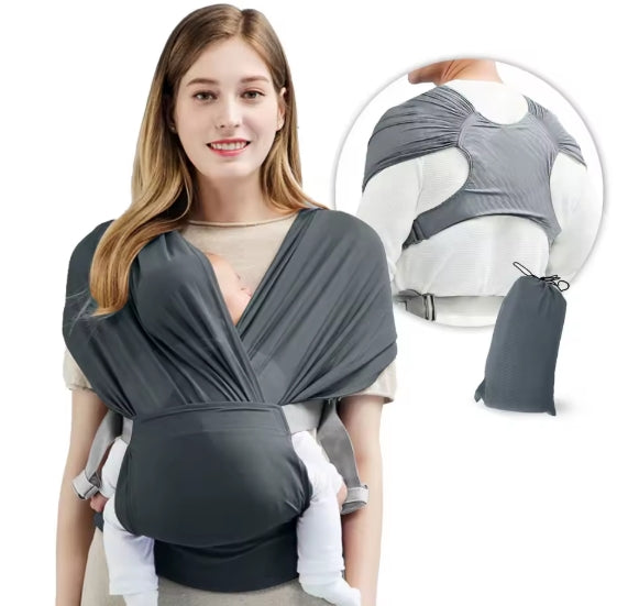 porte bĂ©bĂ© BreathBabyBagâą- Mauve Lavande - Bambin Calin