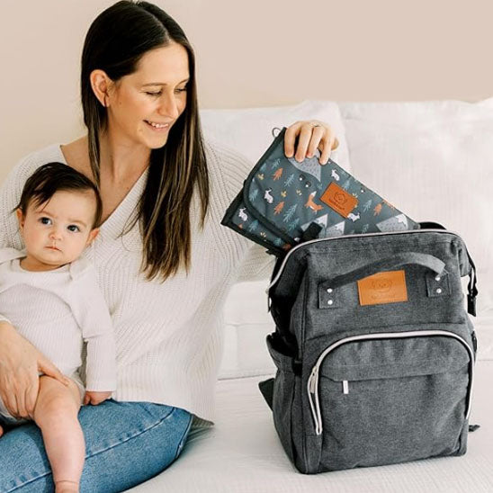 porte bébé BreathBabyBag™- Mauve Lavande - Bambin Calin