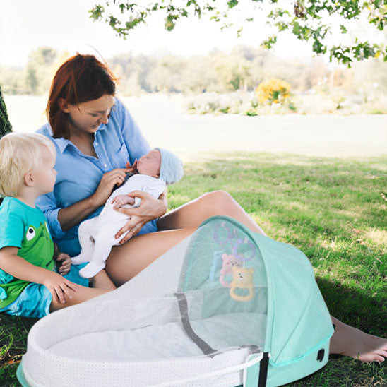 porte bébé BreathBabyBag™- Mauve Lavande - Bambin Calin