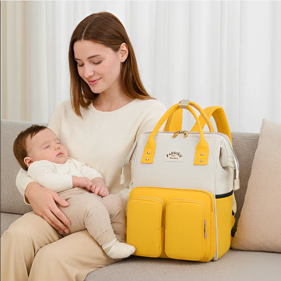 porte bébé BreathBabyBag™- Mauve Lavande - Bambin Calin