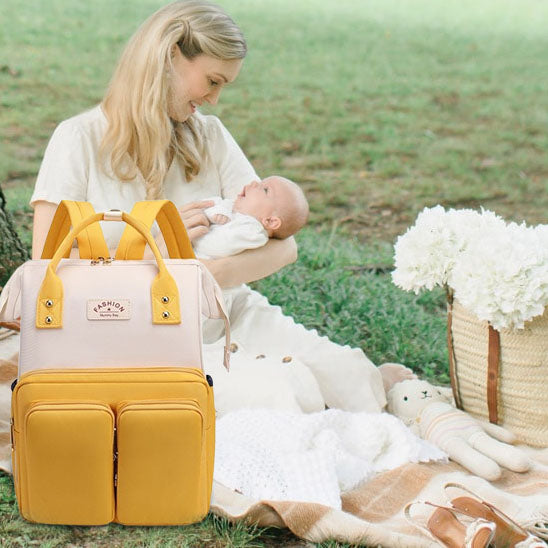 porte bébé BreathBabyBag™- Mauve Lavande - Bambin Calin