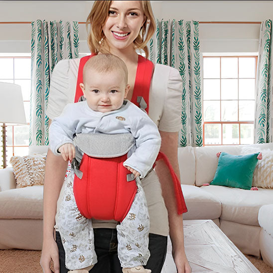 porte bébé BreathBabyBag™- Mauve Lavande - Bambin Calin