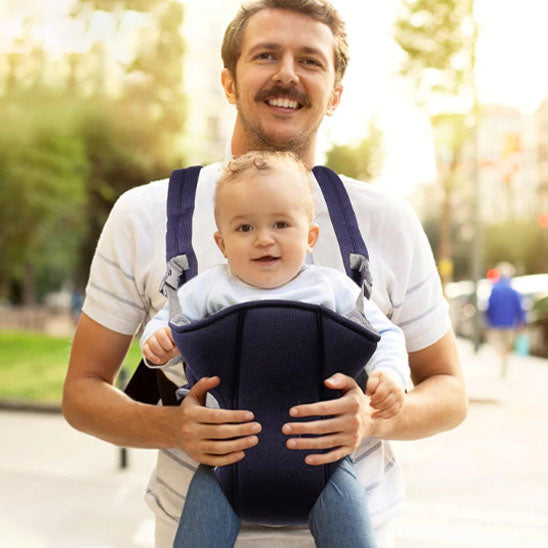 porte bébé BreathBabyBag™- Mauve Lavande - Bambin Calin