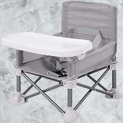 Chaise Bebe - BabyBoosterSeat™ - Gris - Bambin calin