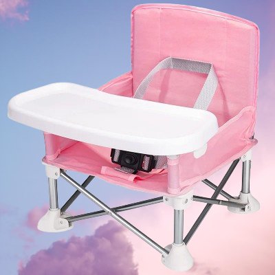 Chaise Bebe - BabyBoosterSeat™ - Rose - Bambin calin