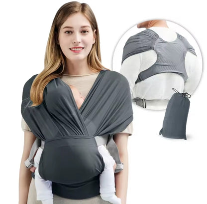 porte bébé  BreathBabyBag™- Mauve Lavande - Bambin Calin