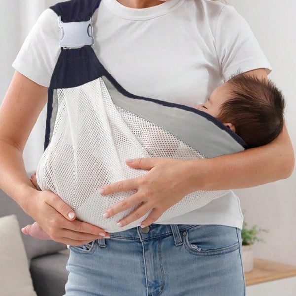 porte bébé  BreathBabyBag™- Mauve Lavande - Bambin Calin