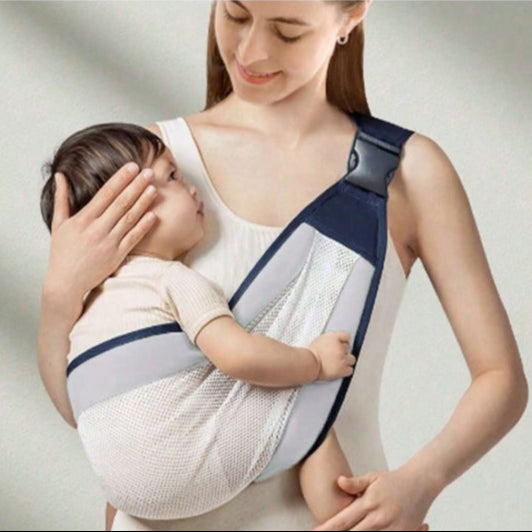 porte bébé  BreathBabyBag™- Mauve Lavande - Bambin Calin