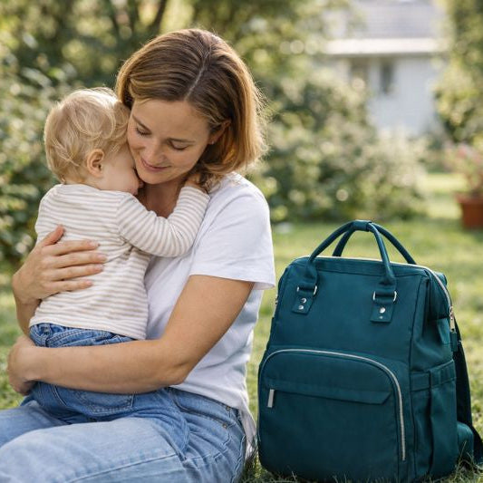 porte bébé  BreathBabyBag™- Mauve Lavande - Bambin Calin