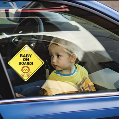 bébé à bord - Babycare - Autocollant De Sécurité - Bambin calin