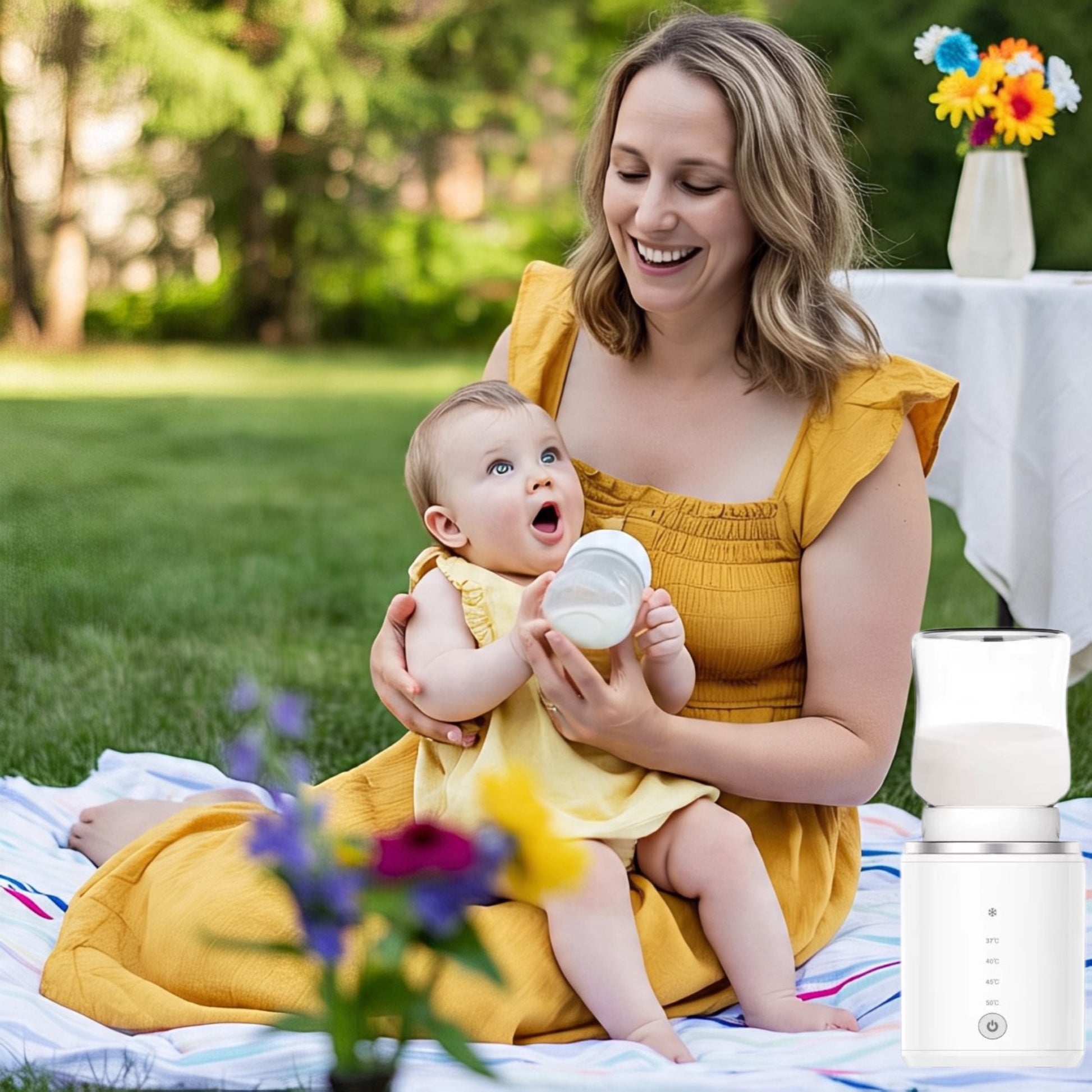 porte bébé  BreathBabyBag™- Mauve Lavande - Bambin Calin