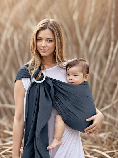 porte bébé  BreathBabyBag™- Mauve Lavande - Bambin Calin