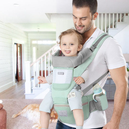 porte bébé  BreathBabyBag™- Mauve Lavande - Bambin Calin