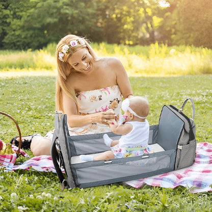 porte bébé  BreathBabyBag™- Mauve Lavande - Bambin Calin