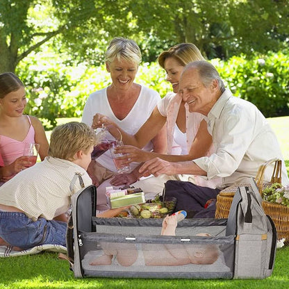 porte bébé  BreathBabyBag™- Mauve Lavande - Bambin Calin