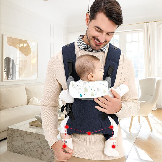 porte bébé  BreathBabyBag™- Mauve Lavande - Bambin Calin