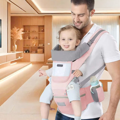 porte bébé  BreathBabyBag™- Mauve Lavande - Bambin Calin