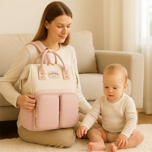 porte bébé  BreathBabyBag™- Mauve Lavande - Bambin Calin