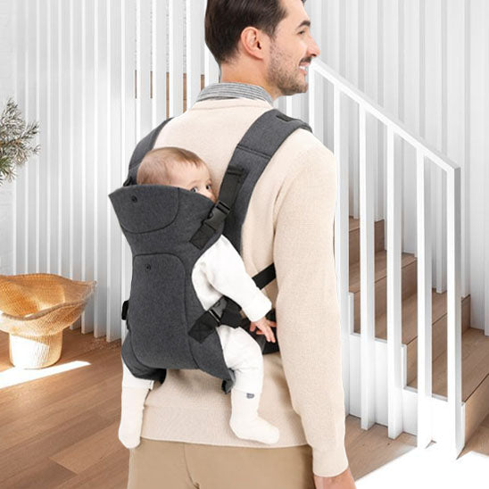 porte bébé  BreathBabyBag™- Mauve Lavande - Bambin Calin