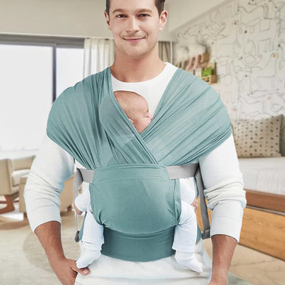 porte bébé  BreathBabyBag™- Mauve Lavande - Bambin Calin