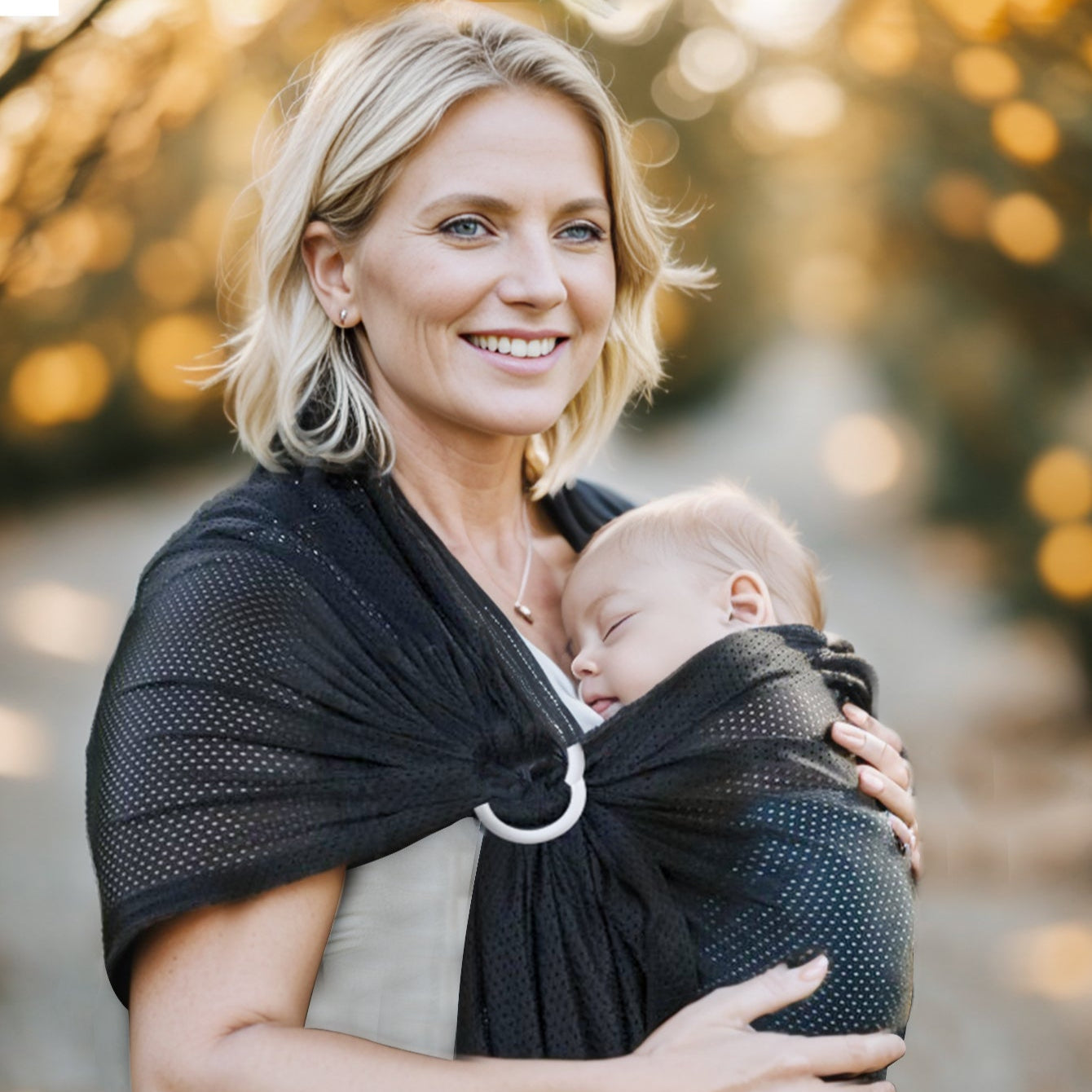 porte bébé  BreathBabyBag™- Mauve Lavande - Bambin Calin