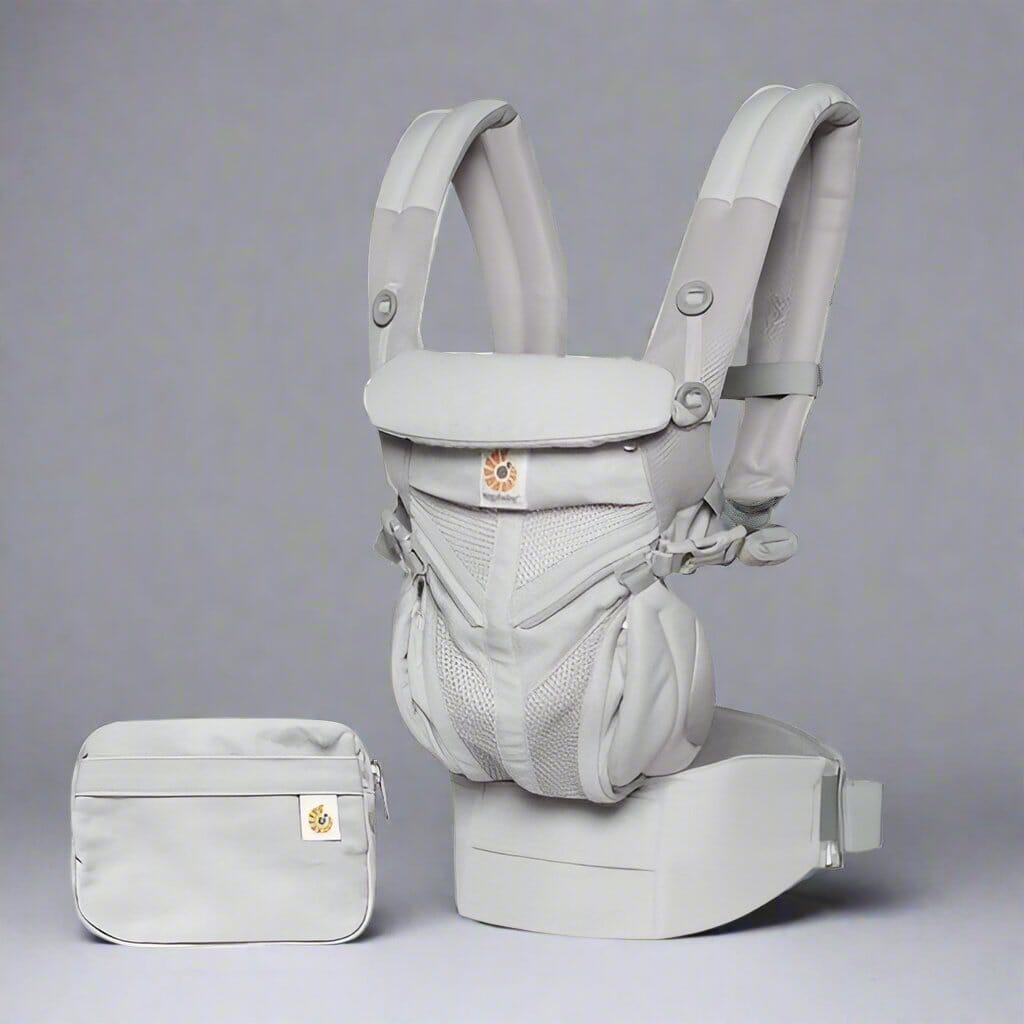 Porte Bebe - BreathBabyBag™ - Gris - Bambin calin