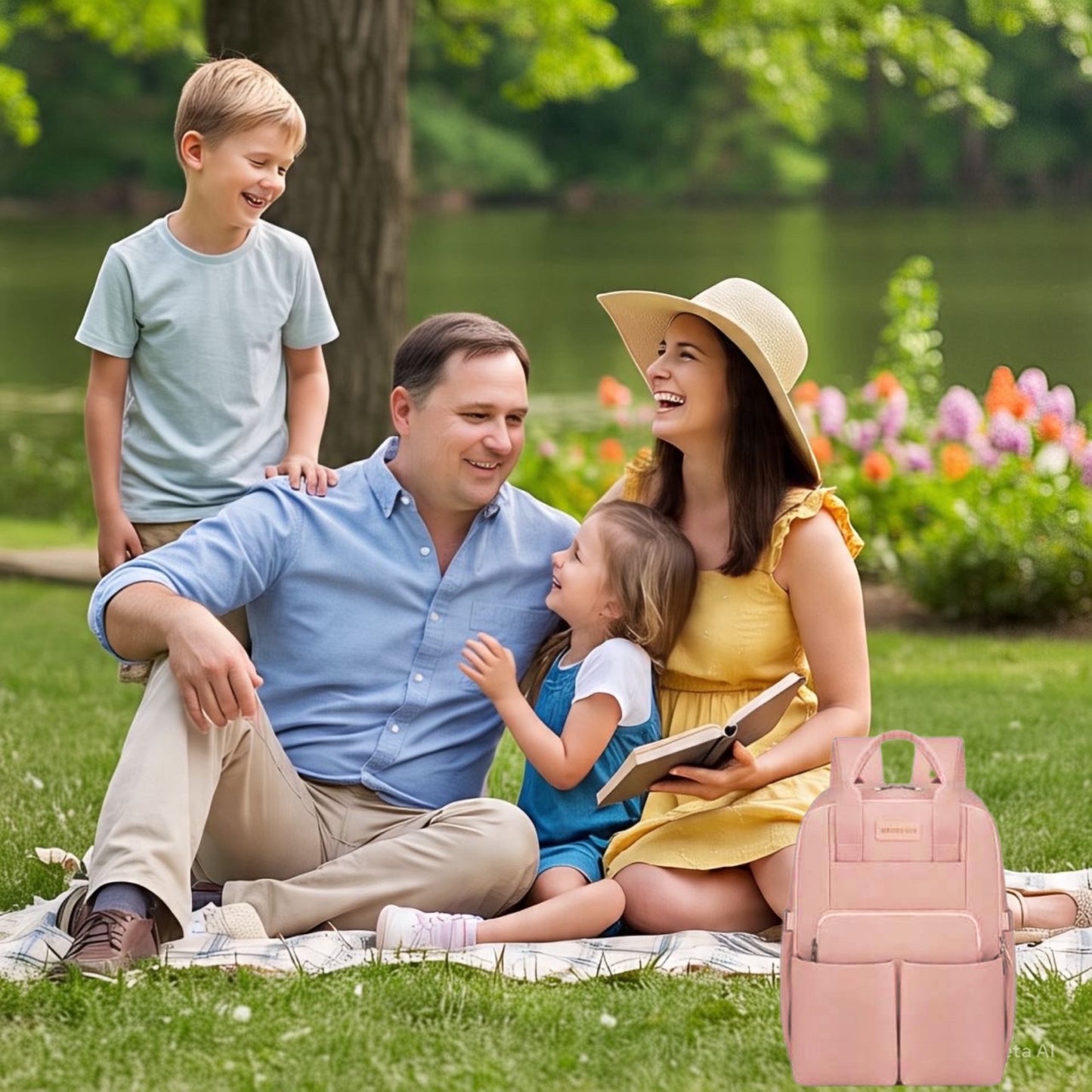 porte bébé  BreathBabyBag™- Mauve Lavande - Bambin Calin