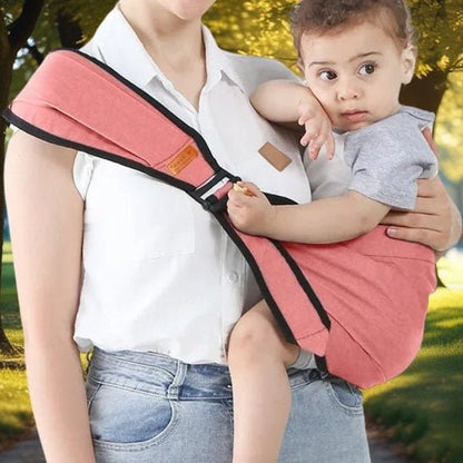 Porte bébé - BabyCuddles™ - Rose - Bambin calin