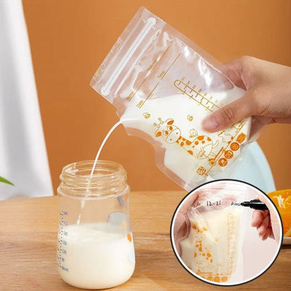 Lait maternel conservation - Bambin calin