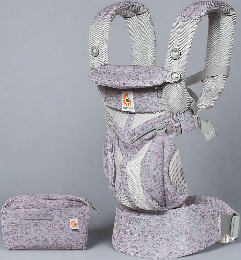 Porte Bebe - BreathBabyBag™ - Mauve Lavande - Bambin calin